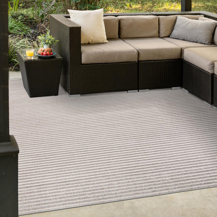 Sabrina Soto™ Collection Sabrina Soto Stripes Outdoor Rug & Reviews ...